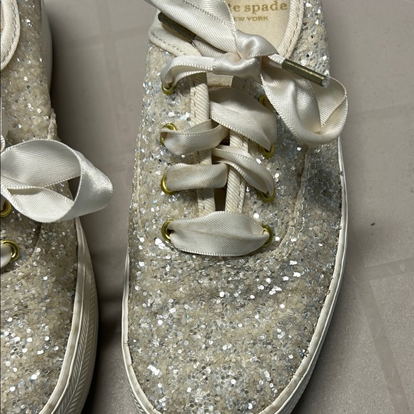 Keds for Kate Spade Silver Glitter Sneakers - Picture 5 of 16